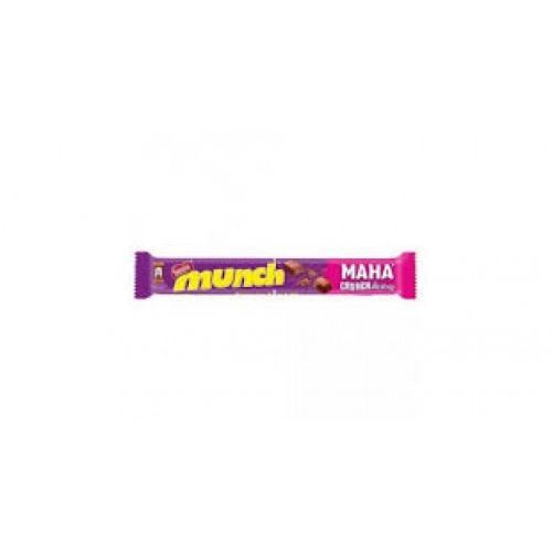 Nestle Munch Crunchlicious Chocolate Coated Wafer Bar, Crunchy Treat, 25 g Pouch