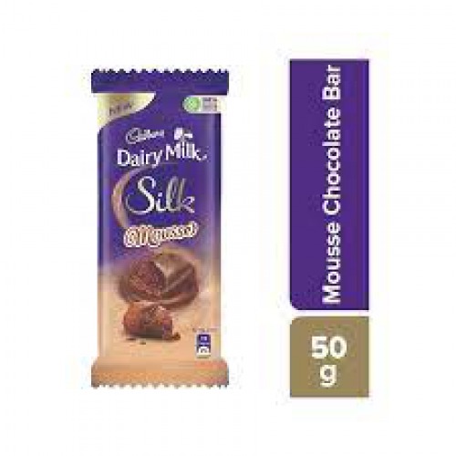 Cadbury Dairy Milk Silk Mousse - Chocolate Bar, 50 g