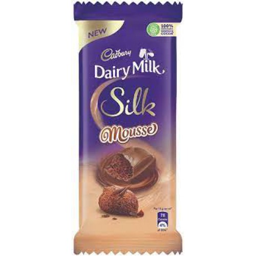 Cadbury Dairy Milk Silk Mousse - Chocolate Bar, 116 g