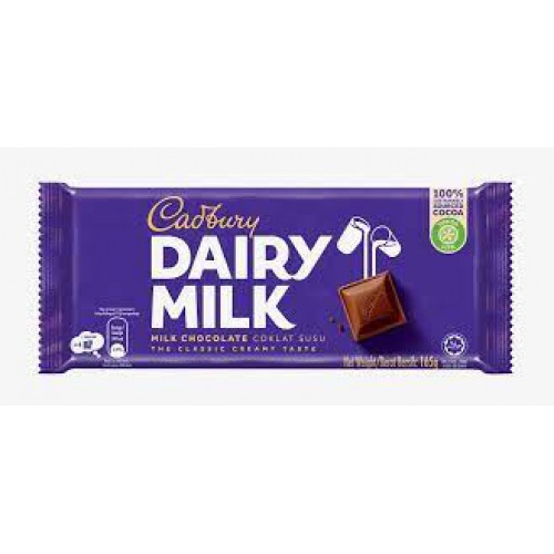 Cadbury Dairy Milk - Imported, 165 g