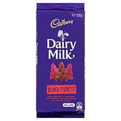 Cadbury Dairy Milk Black Forest, Imported, 200 g