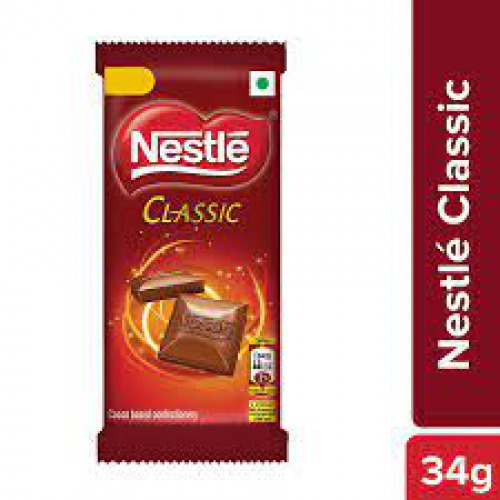 Nestle Classic Milk Chocolate Candy, 34 g Pouch