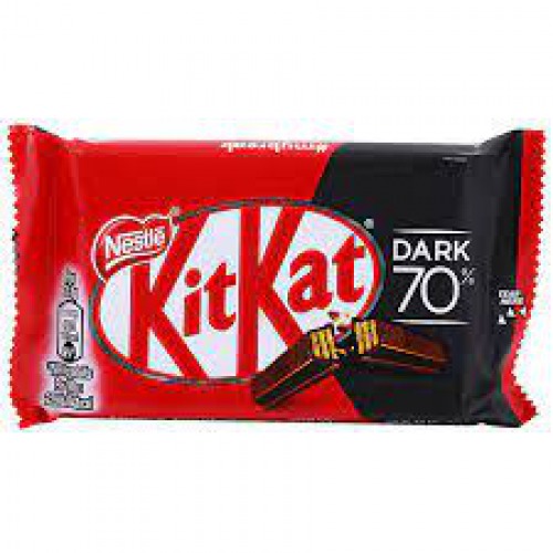 Nestle Kit Kat - 4 Finger Bar, Dark Chocolate, 41.5 g Pouch