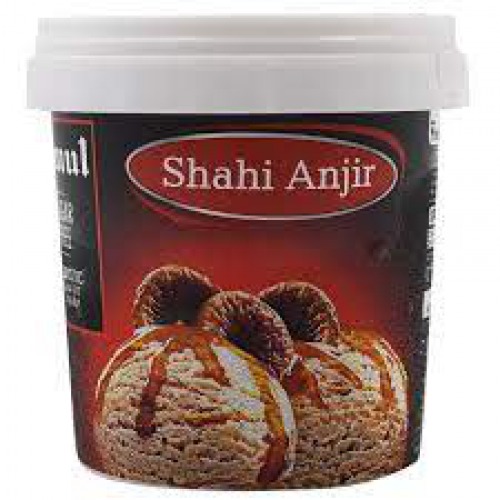 Amul Sugar Free Ice Cream - Anjeer with Chocolate Sauce, 125 ml