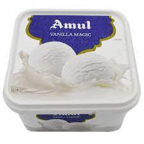 Amul Real Ice Cream - Vanilla Magic, 1 L Tub