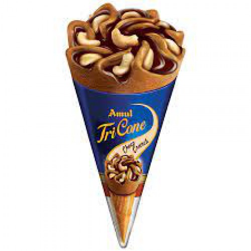 Amul Tricone - Choco Crunch Ice Cream, 120 ml