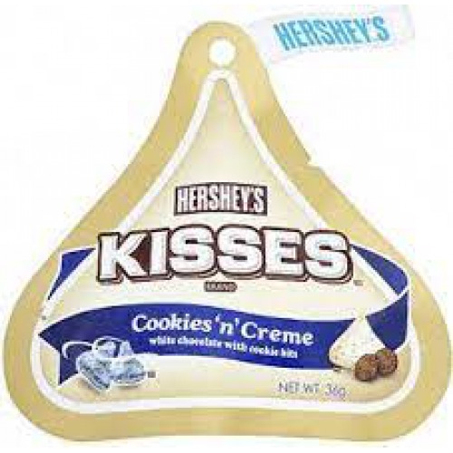 Hersheys Kisses - Cookies & Creme Chocolate 33.6g