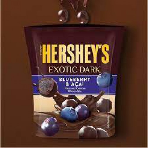 Hersheys Exotic Dark Chocolate Blueberry & Acai, 100 g