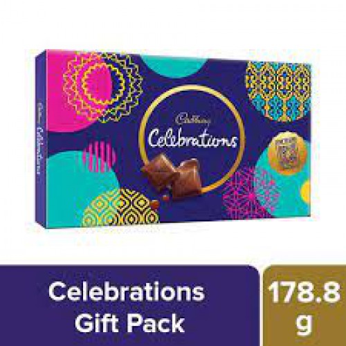 Cadbury Assorted Chocolates Gift Pack - Premium Quality & Taste, 178.8 g