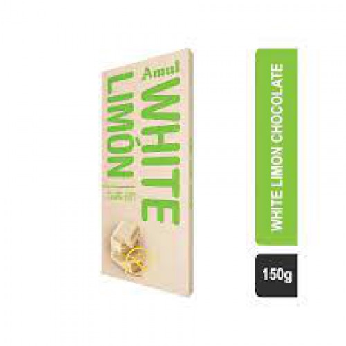 Amul White Limon Chocolate, 150 g Paper Carton