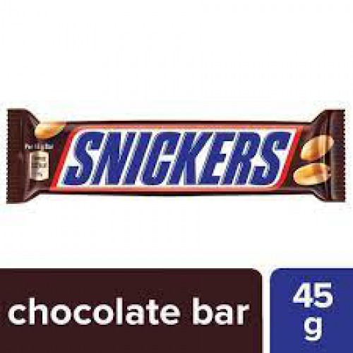 Snickers Peanut Filled Chocolate Bar, 45 g Pouch