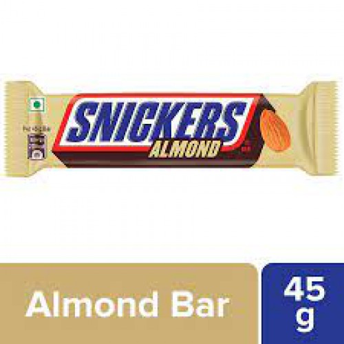 Snickers Almond Filled Chocolate Bar, 45 g Pouch
