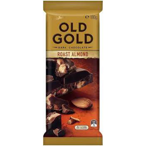 Cadbury Old Gold Dark Chocolate - Roast Almond, 200 g