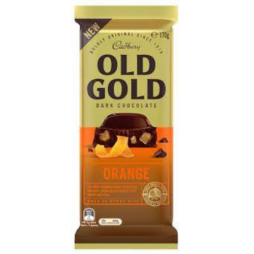 Cadbury Old Gold Dark Chocolate Orange 170g
