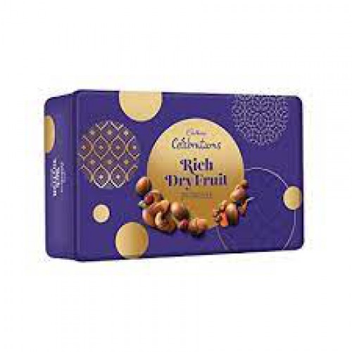 Cadbury Celebrations Rich Dry Fruit Collection Chocolate Gift Pack 177g