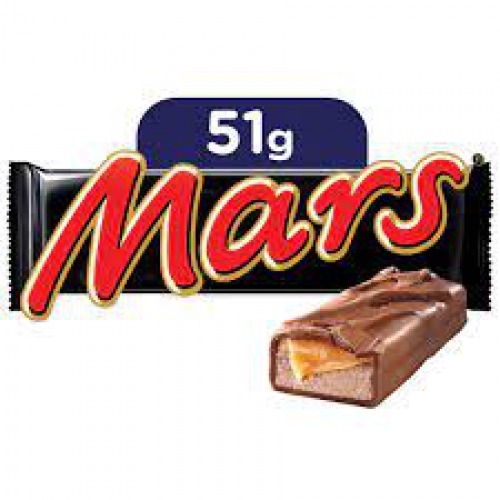 Mars Nougat & Caramel Filled Chocolate Bar, 51 g Pouch