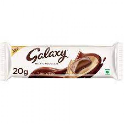 Galaxy Milk Chocolate - With Smooth, Rich, Creamy Texture, 20 g