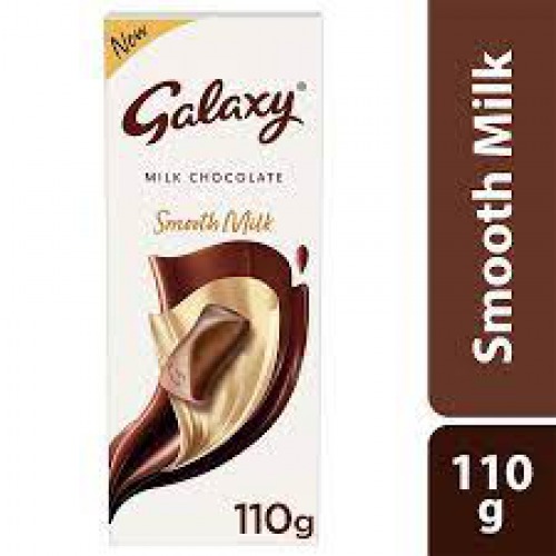 Galaxy Smooth Milk Chocolate - Premium Quality, Rich & Creamy Texture, 110 g