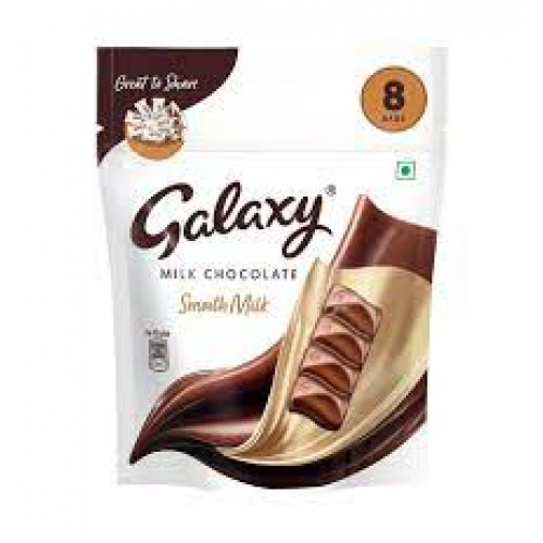 Galaxy Smooth Milk Chocolate - Premium Quality, 80 g 8 pcs
