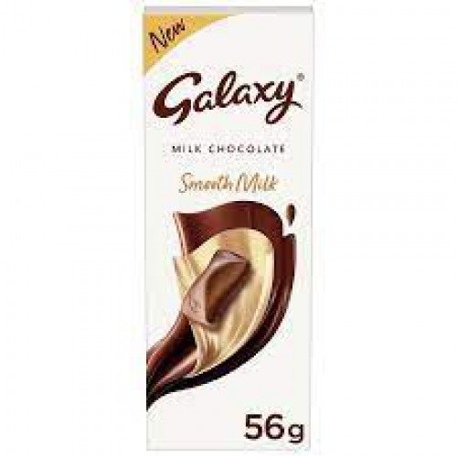 Galaxy Smooth Milk Chocolate - Premium Quality, Rich & Creamy Texture, 56 g