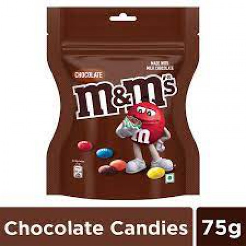 M&Ms Milk Chocolate Candy, 75 g