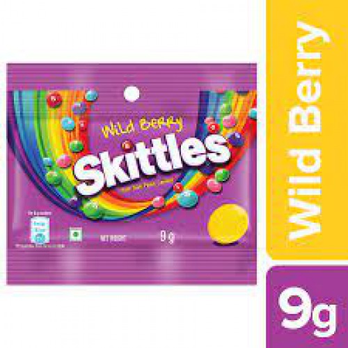 Skittles Chewy Fruit Candies - Wildberry, 9 g