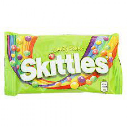 Skittles Candy - Crazy Sours, 55 g