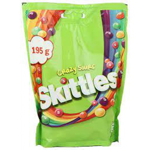 Skittles Crazy Sours, 195 g