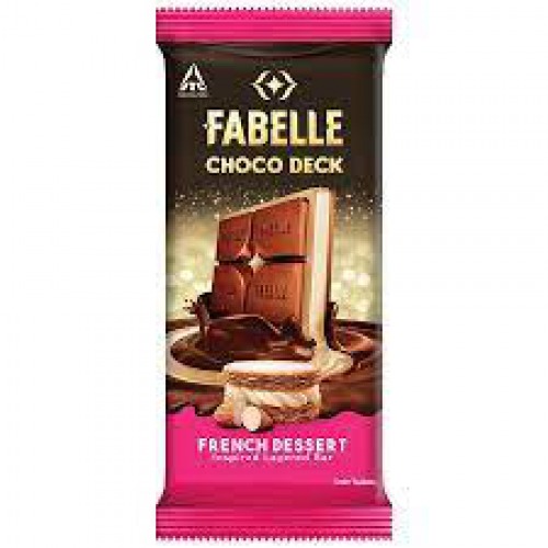 Fabelle Choco Deck French Dessert Inspired Layered Chocolate Bar, 34 g