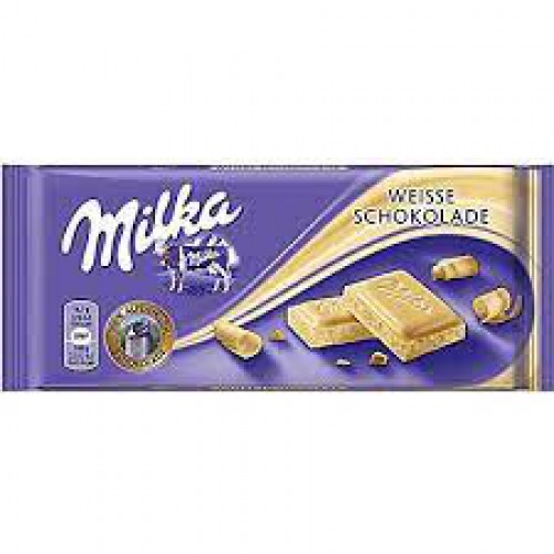 Milka Weibe Schokolade - White Chocolate, 100 g