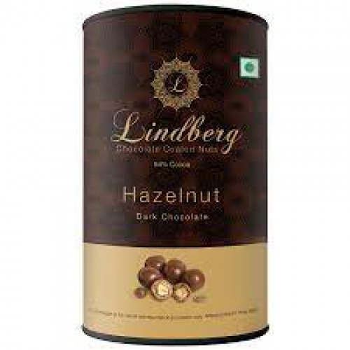 Lindberg Hazelnut - Dark Chocolate Coated Nuts, 100 g