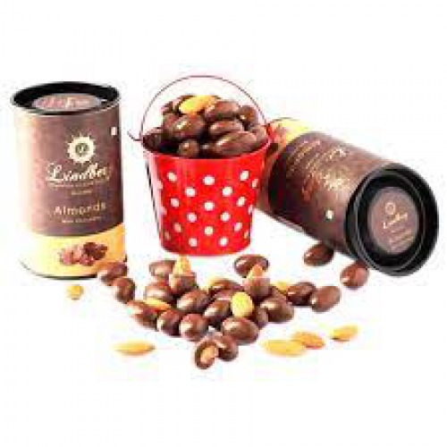 Lindberg Almonds - Milk Chocolate Coated Nuts, 100 g