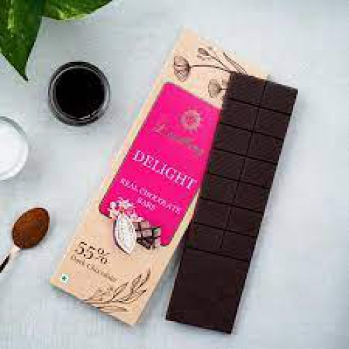 Lindberg Pure Delight Dark Chocolate Bar, 100 g