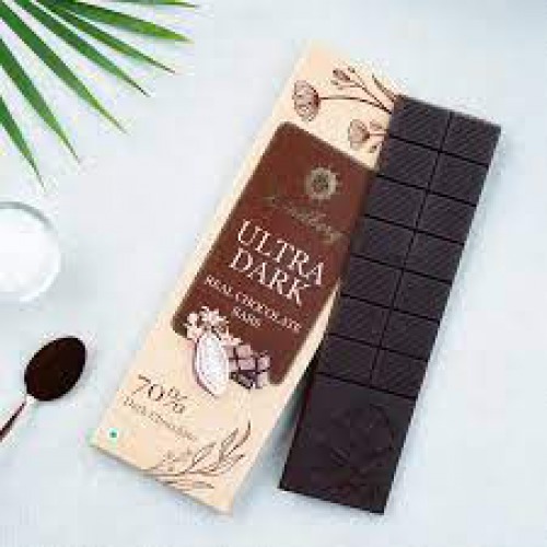 Lindberg Ultra Dark Chocolate Bar - 70% Cocoa, 100 g