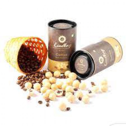 Lindberg White Chocolate Coated Coffee Beans, 100 g