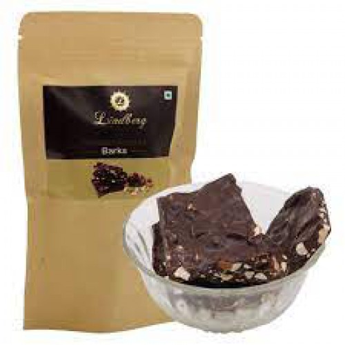 Lindberg Roasted Almond Barks - Snacking Chocolate, 75 g