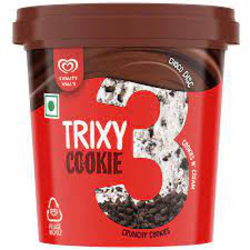 kwality walls Trixy Cookie Cup, 110 ml Cup