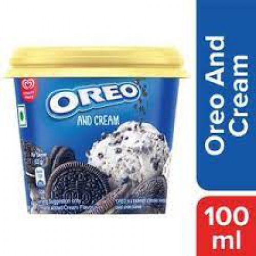kwality walls Oreo & Cream Frozen Dessert, 100 ml