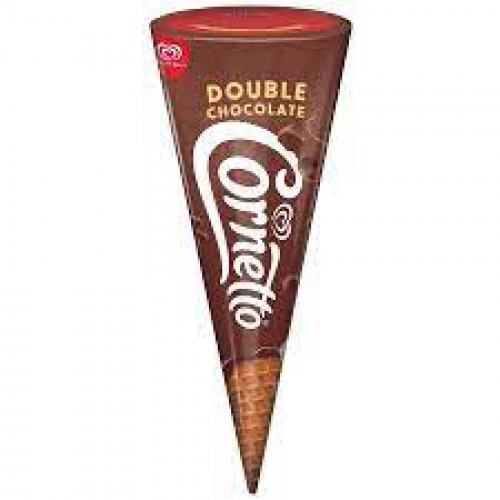 kwality walls Double Chocolate Cornetto Frozen Dessert, 105 ml