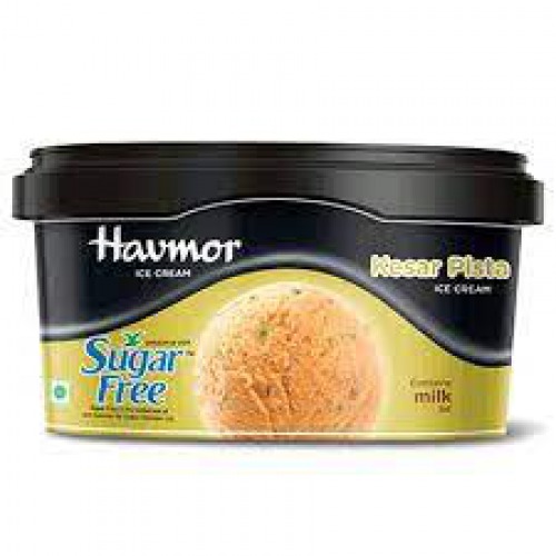 Havmor Ice Cream - Sugar Free Kesar Pista, 1L tub
