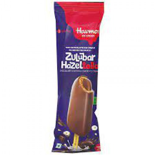 Havmor Zulubar Hazeltella Stick Ice Cream - Made of Milk, 80 ml Box
