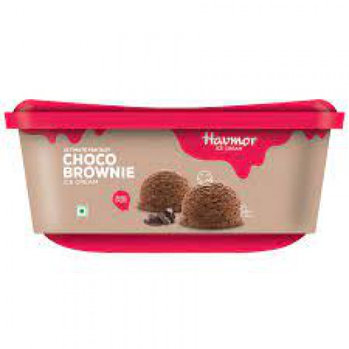 Havmor Choco Brownie Ice Cream, 1 L Tub
