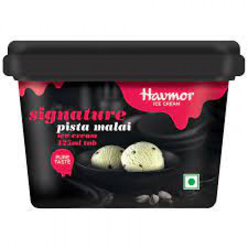Havmor Signature Pista Malai Ice Cream, 1 L Tub