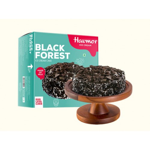 Havmor Black Forest Ice Cream Cake - Eggless Cake, 1 L