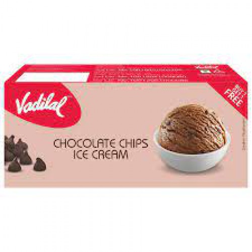 VADILAL Chocolate Chips Ice Cream, 700 ml
