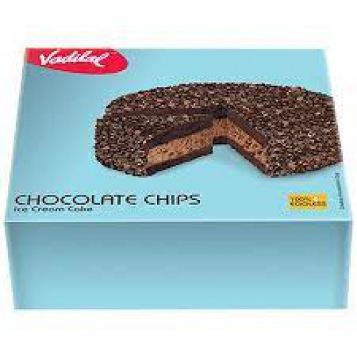 VADILAL Chocolate Chips Ice Cream Cake, 500 ml