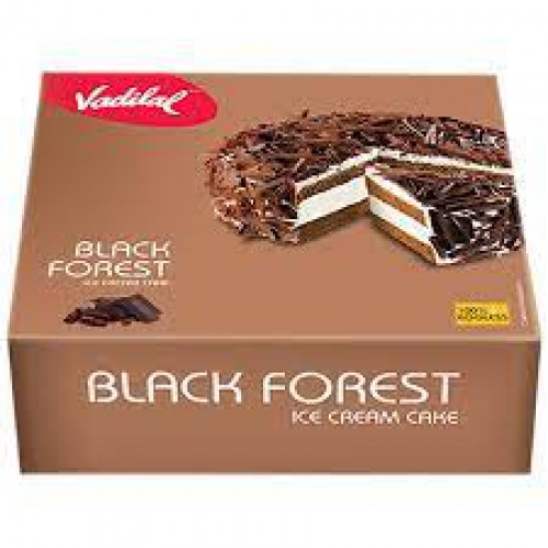VADILAL Black Forest Ice Cream Cake, 500 ml