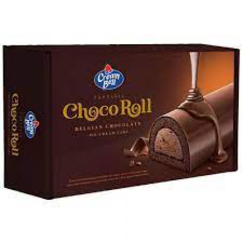 Cream Bell Fantasia Choco Roll Ice Cream Cake - High Quality, Belgian Chocolate Flavour, 600 ml