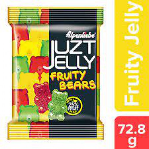 ALPENLIEBE Juzt Jelly - Fruity Flavour Bears, 26 pcs Pouch  100gm