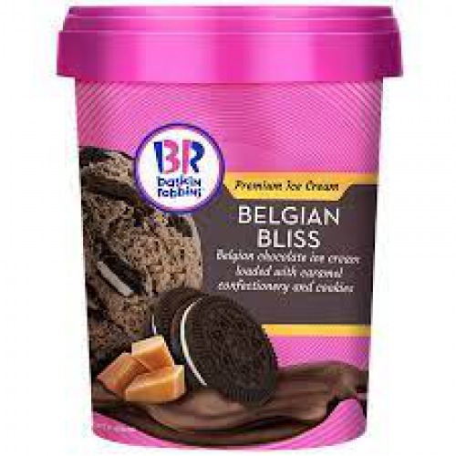 Baskin Robbins Belgium Bliss, 450 ml Tub